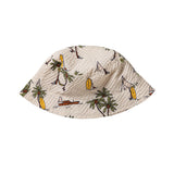 Sailing Bucket Hat - White Swan