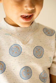 Smileys Ribbed Tee & Bermuda Set