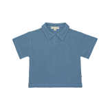 Oversized Polo – Indigo