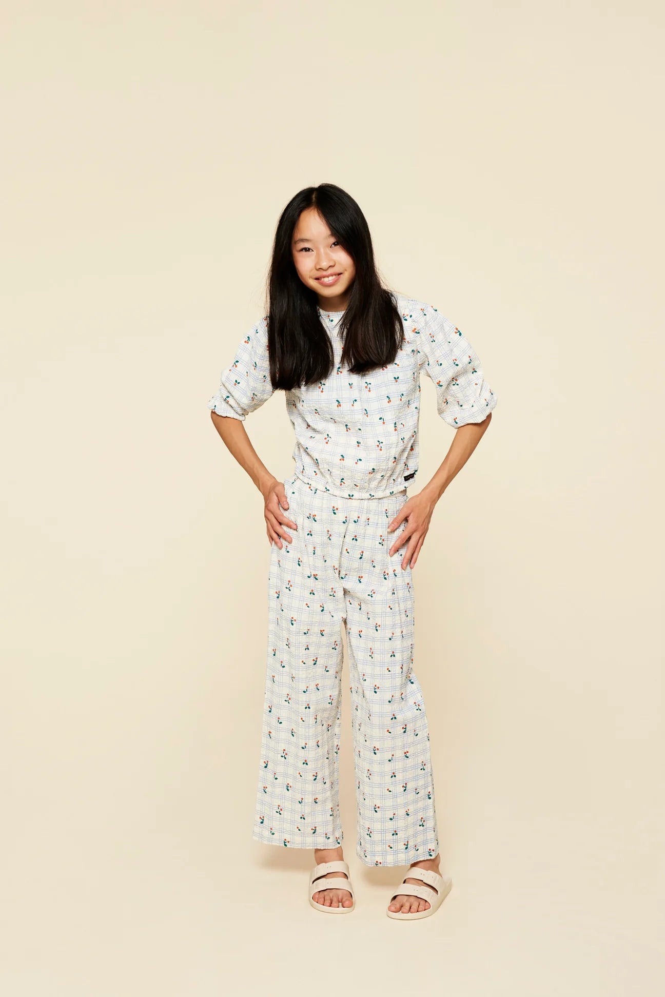Merrie Blouse & Fia Pants Set
