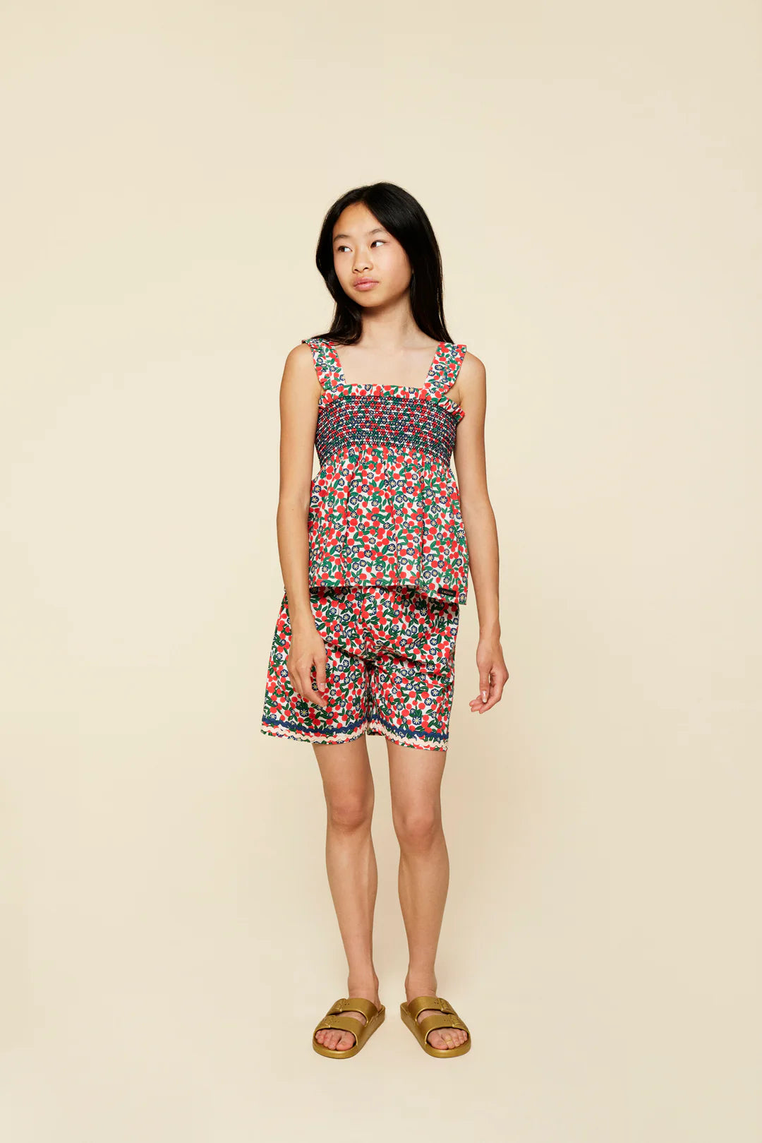 May Top in Flower Print