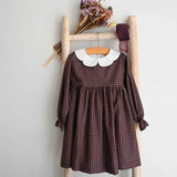 Scalloped Collar Dress