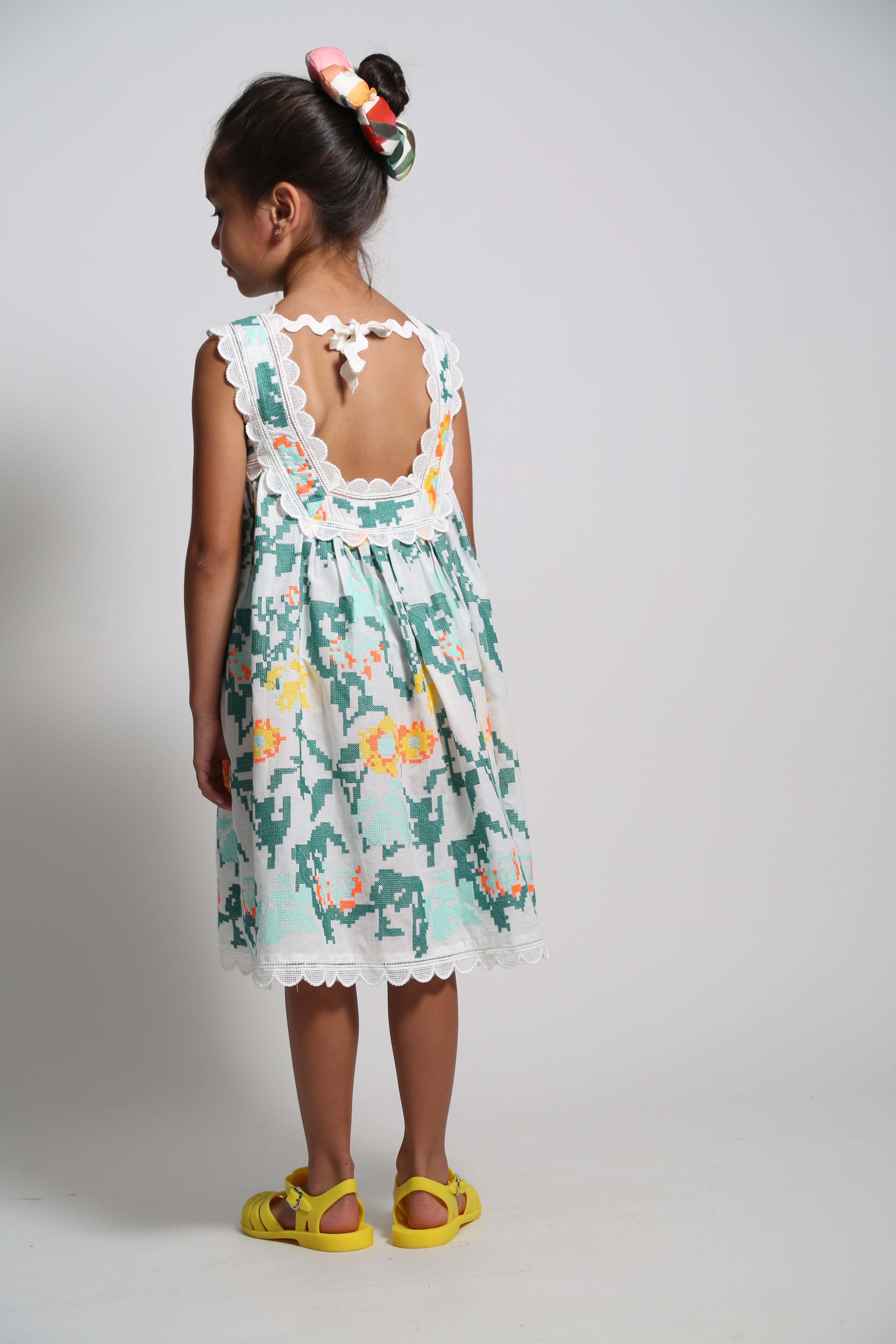 Ophelia Scalloped Sundress