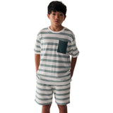 Striped Terry Set