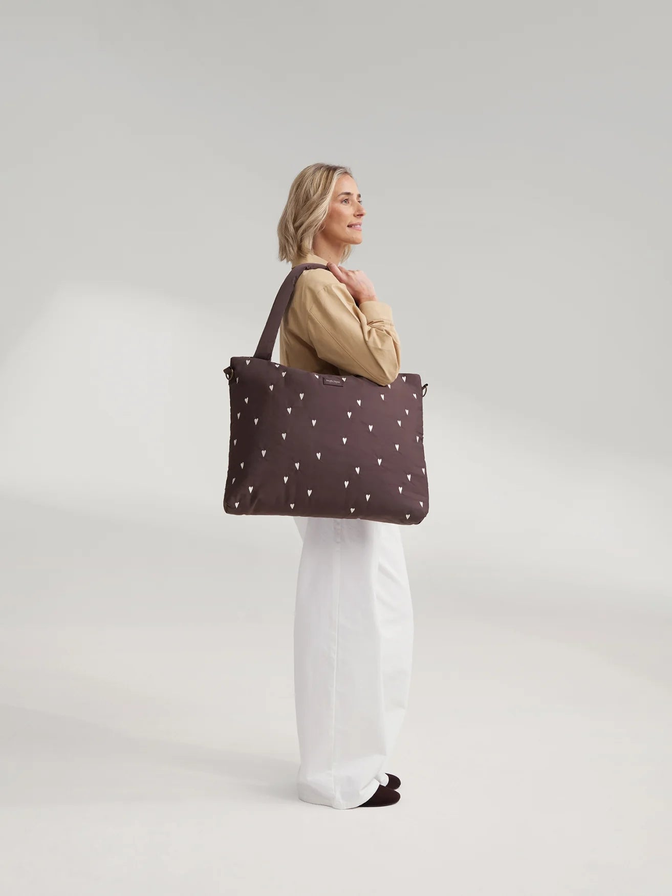 Puffy Heart Diaper Bag