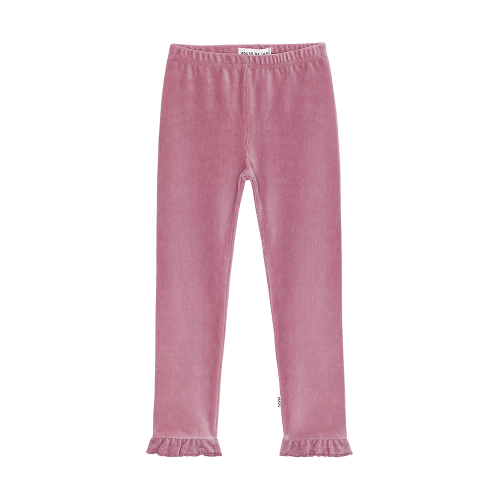 Frill Leggings in Misty Orchid