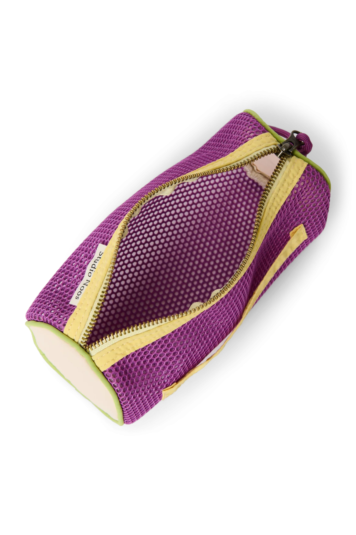 Patchwork Pencil Case - Bright Pink