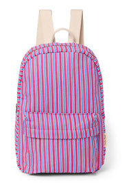 Poplin Striped Midi Backpack