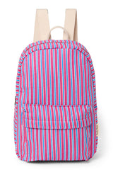 Poplin Striped Midi Backpack
