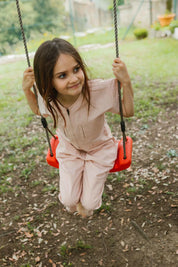 Trine Jumpsuit in Cameo Rose