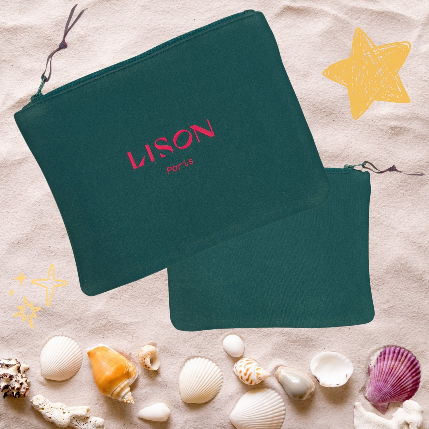 Lison Pouch - Green