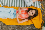 Silla Shirt in Poppy Check