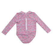 Peter Pan Collar LS Swimsuit - Wiltshire Bud