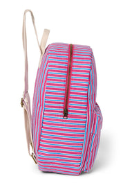 Poplin Striped Midi Backpack