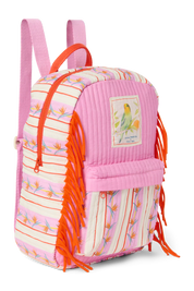 Maison Mangostan X SN Pouch Midi Backpack - Birds