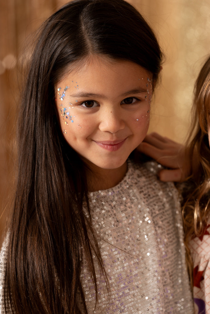 Puff Balloon Sequin Jumper