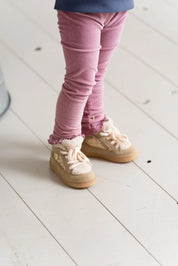 Frill Leggings in Misty Orchid