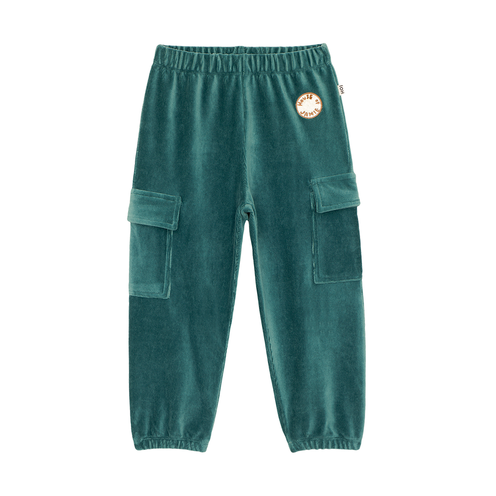 Cargo Pants in Teal