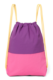 Patchwork Gym Bag - Pink