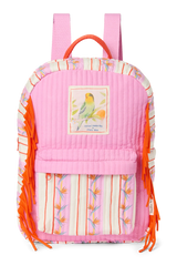 Maison Mangostan X SN Pouch Midi Backpack - Birds