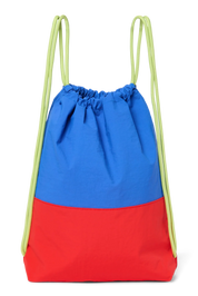Patchwork Gym Bag -Red