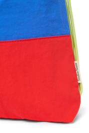 Patchwork Gym Bag -Red