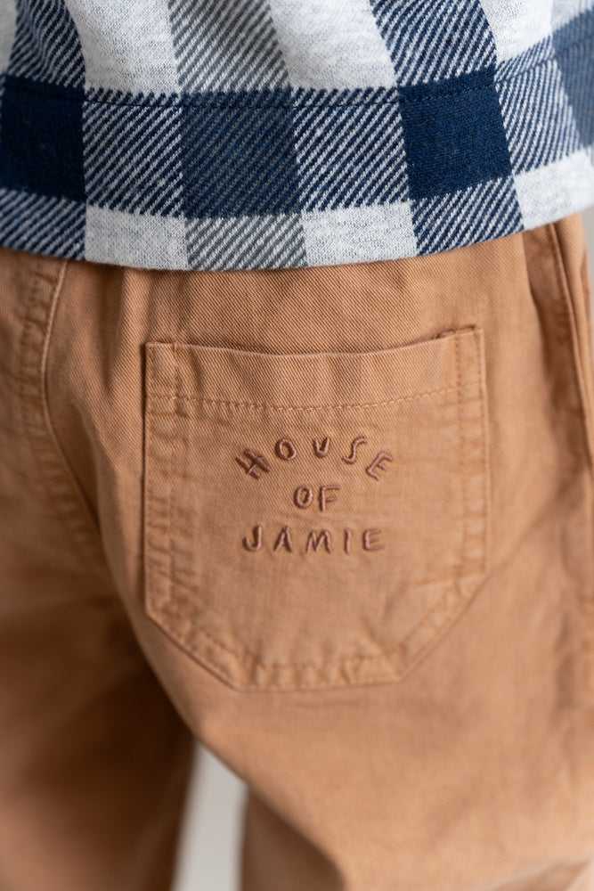 Twill Chino in Hazel
