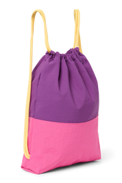 Patchwork Gym Bag - Pink