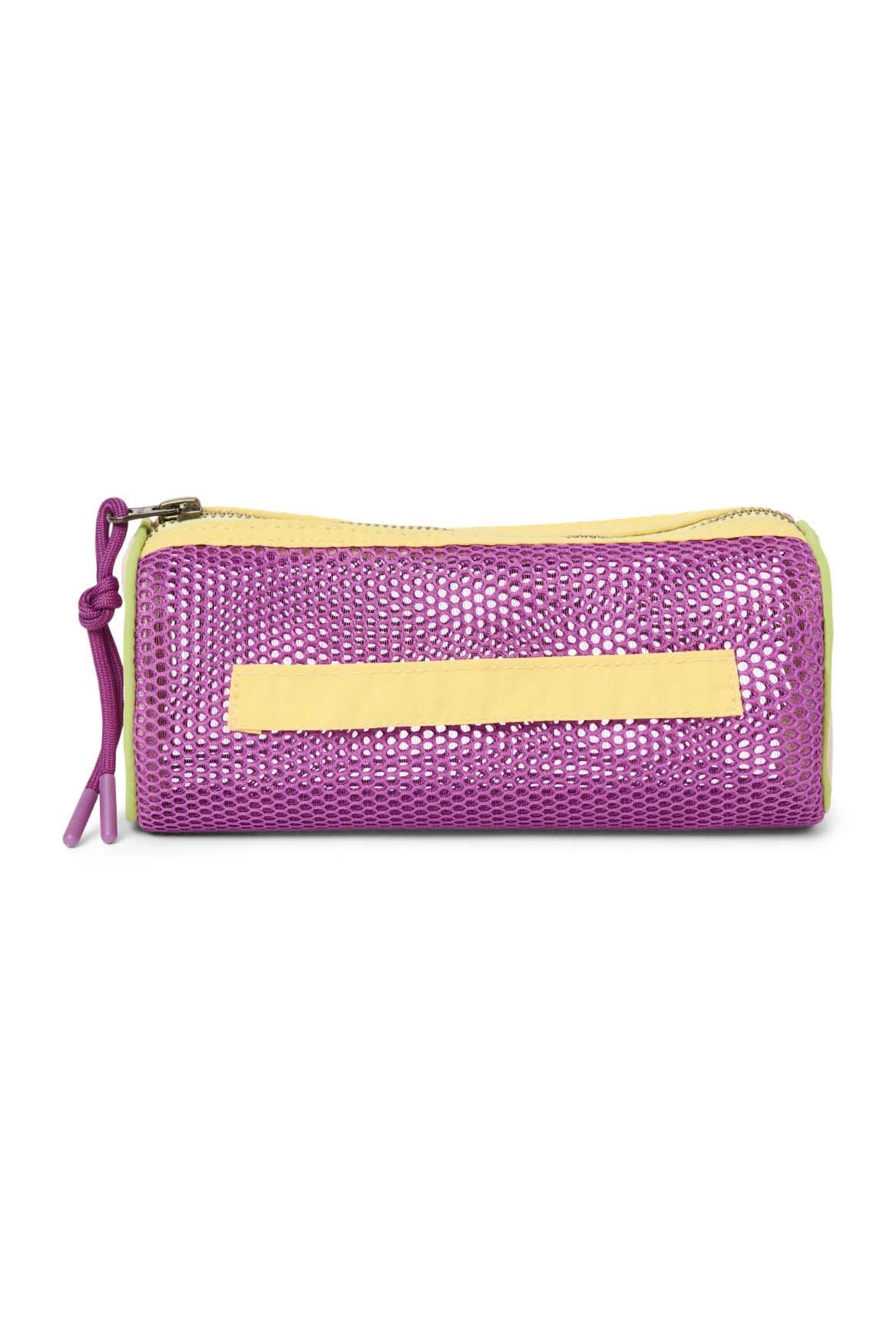 Patchwork Pencil Case - Bright Pink