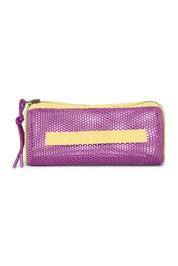 Patchwork Pencil Case - Bright Pink