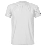 Men White SS Rash Top