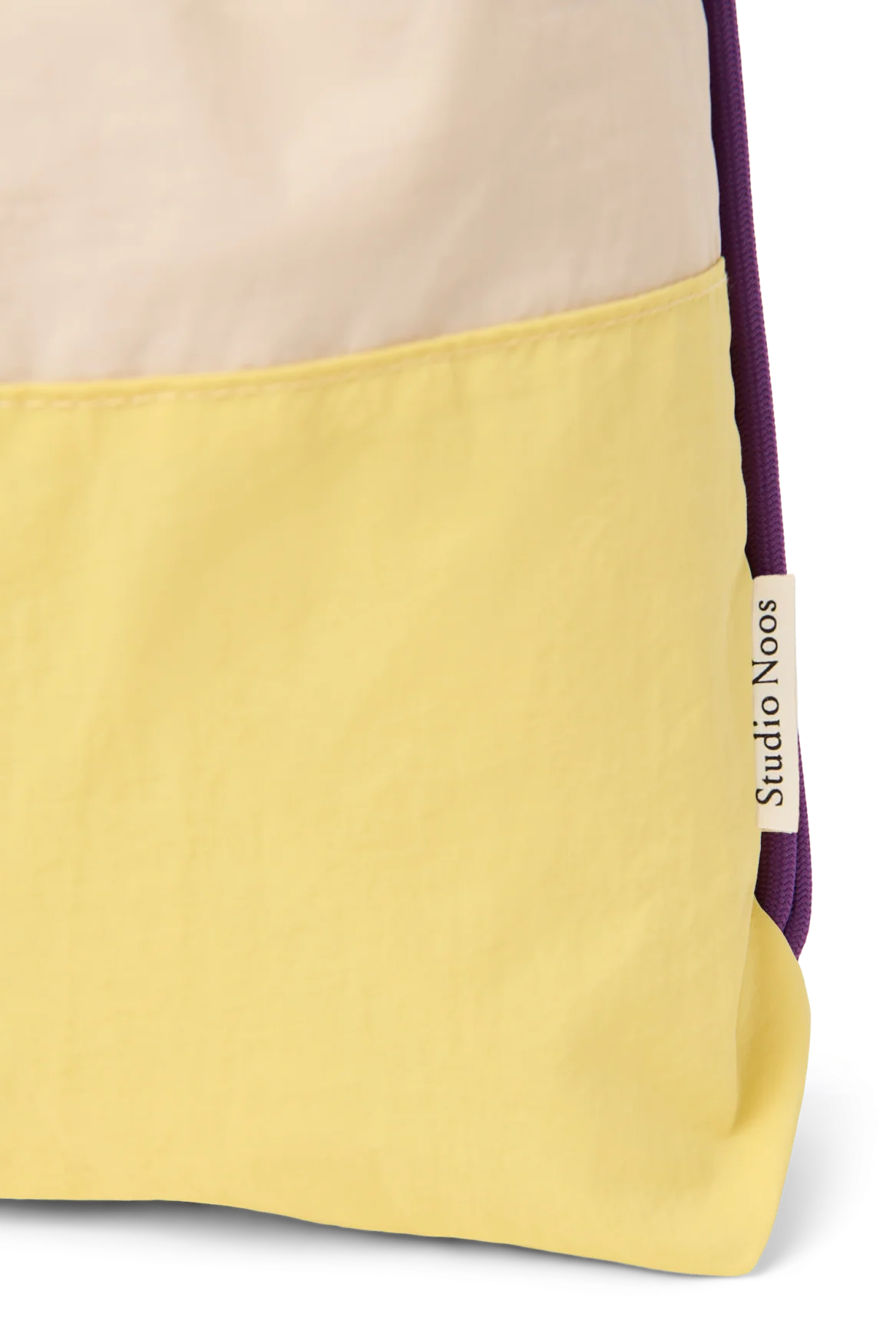 Patchwork Gym Bag -Yellow