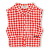 Silla Shirt in Poppy Check