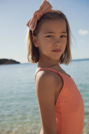 Calypso One-Piece Swimsuit - Neon Coral