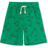 Jay Shorts Terry in Palm Tree Print