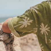 Beach Palms Terry Shirt - Iguana