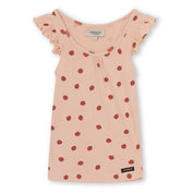 Alva Top in Cameo Rose