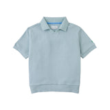 Asher V-Neck Waffle Polo