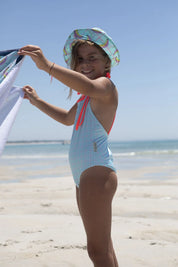 Gingham Splash Swimsuit
