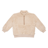 Zip Sweater in Oatmeal