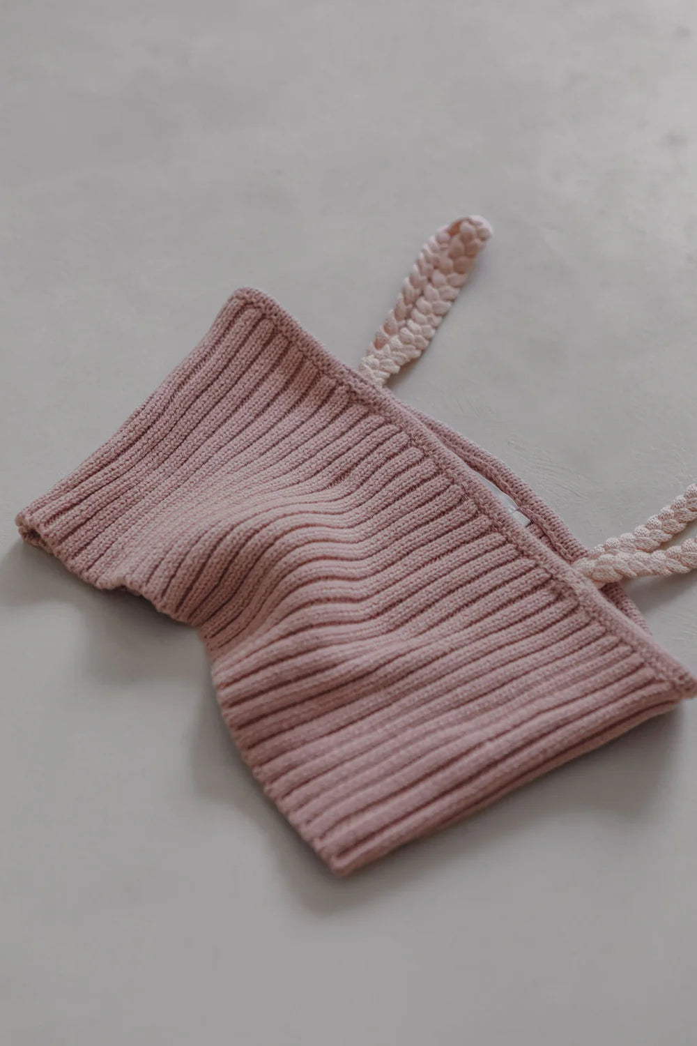 Braid Berry Crop Top