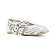 Ballerina in Mesh – White