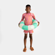 Aloha Stripes Swim Trunk