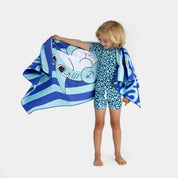 Shark Watch Beach Towel