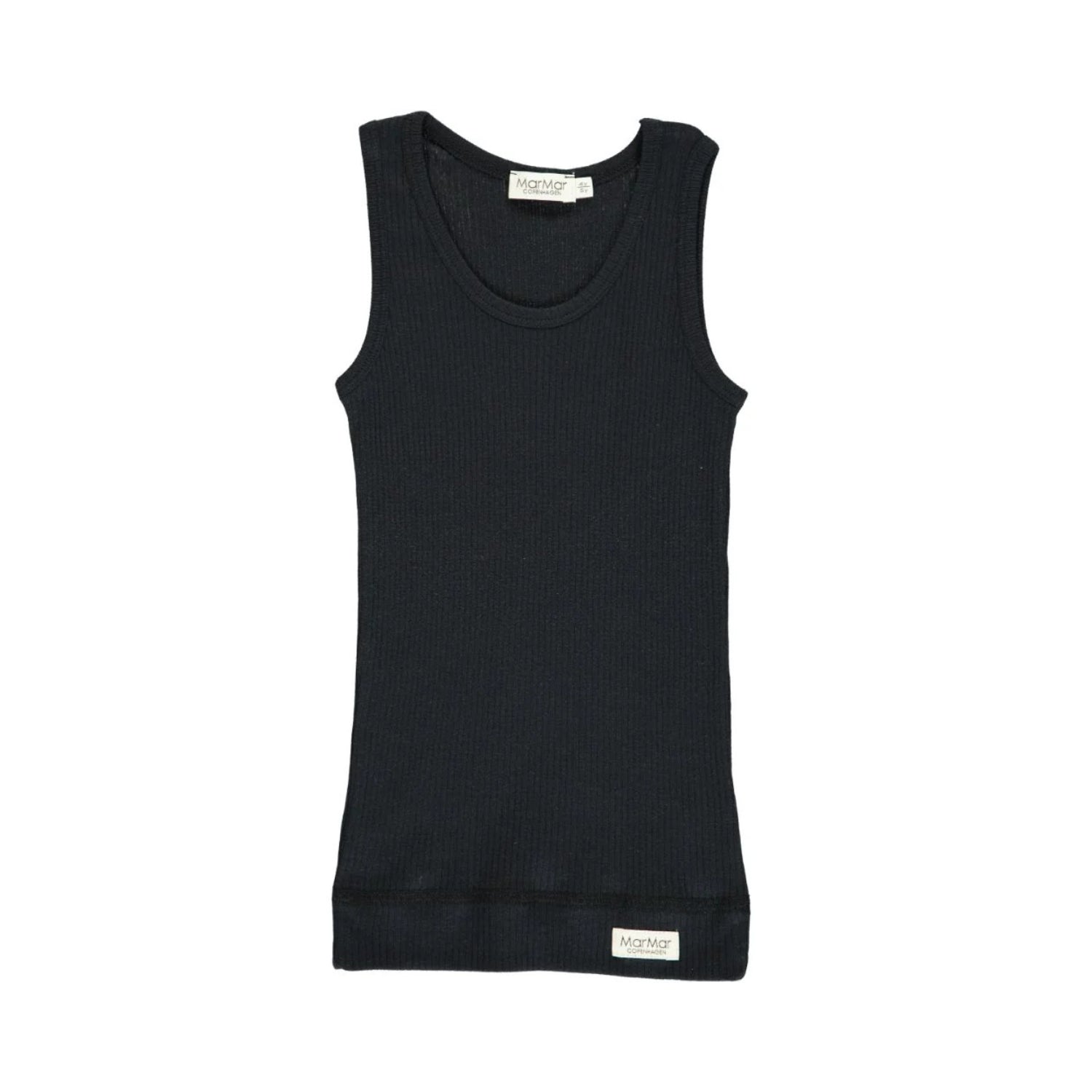 Black Ribbed Top