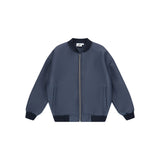 Vegan Leather Bomber Jacket