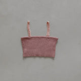 Braid Berry Crop Top