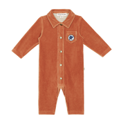 Pocket Overall in Warm Bronze