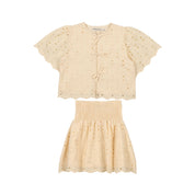 Creta Blouse & Skirt Set – Macademia