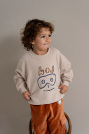 Sweatshirt in French Grey